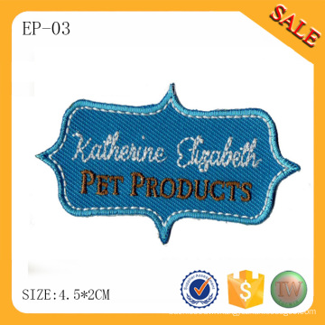 EP-03 vêtement broderie lettre logo patch